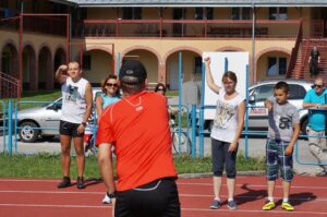 Świętokrzyskie na Fali - Bez Kofeiny - bieganie na stadionie lekkoatletycznym / Stanisław Blinstrub, Krzysztof Żoładek / Radio Kielce