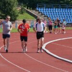 Świętokrzyskie na Fali - Bez Kofeiny - bieganie na stadionie lekkoatletycznym / Stanisław Blinstrub, Krzysztof Żoładek / Radio Kielce