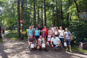 Świętokrzyskie na Fali - Bez Kofeiny - bieganie na stadionie lekkoatletycznym / Stanisław Blinstrub, Krzysztof Żoładek / Radio Kielce