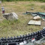 Na Kadzielni kręcono film promocyjny Ścieżki Rowerowe / Krzysztof Żołądek / Radio Kielce