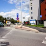 Budowa busapasów na ulicy Warszawskiej w Kielcach. / Stanislaw Blinstrub / Radio Kielce