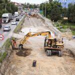 Budowa busapasów na ulicy Źródłowej w Kielcach. / Stanislaw Blinstrub / Radio Kielce