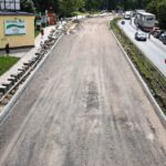 Budowa busapasów na ulicy Źródłowej w Kielcach. / Stanislaw Blinstrub / Radio Kielce