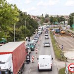 Budowa busapasów na ulicy Źródłowej w Kielcach. / Stanislaw Blinstrub / Radio Kielce