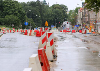 Poważne zmiany i utrudnienia w ruchu w centrum Kielc. Ul. Jana Pawła II / Kamil Król / Radio Kielce