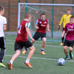 Fragment meczu finałowego "Wakacji z futbolem 2014" Drużyna Mistrzów - Złoty But / Kamil Król / Radio Kielce