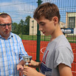 Ceremonia wręczenia nagród w turnieju "Wakacje z futbolem 2014" / Kamil Król / Radio Kielce