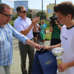 Ceremonia wręczenia nagród w turnieju "Wakacje z futbolem 2014" / Kamil Król / Radio Kielce