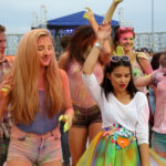 Festiwal Kolorów na dachu Galerii Korona w Kielcach / Kamil Król / Radio Kielce