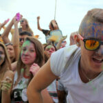 Festiwal Kolorów na dachu Galerii Korona w Kielcach / Kamil Król / Radio Kielce