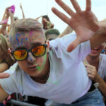 Festiwal Kolorów na dachu Galerii Korona w Kielcach / Kamil Król / Radio Kielce