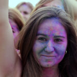 Festiwal Kolorów na dachu Galerii Korona w Kielcach / Kamil Król / Radio Kielce