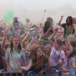 Festiwal Kolorów na dachu Galerii Korona w Kielcach / Kamil Król / Radio Kielce