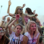 Festiwal Kolorów na dachu Galerii Korona w Kielcach / Kamil Król / Radio Kielce