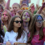 Festiwal Kolorów na dachu Galerii Korona w Kielcach / Kamil Król / Radio Kielce