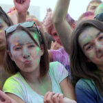 Festiwal Kolorów na dachu Galerii Korona w Kielcach / Kamil Król / Radio Kielce