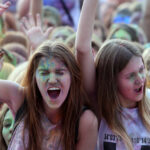 Festiwal Kolorów na dachu Galerii Korona w Kielcach / Kamil Król / Radio Kielce