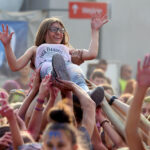 Festiwal Kolorów na dachu Galerii Korona w Kielcach / Kamil Król / Radio Kielce