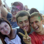 Festiwal Kolorów na dachu Galerii Korona w Kielcach / Kamil Król / Radio Kielce