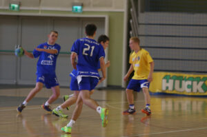 Świętokrzyskie Junior Cup 2014 - mecz o III miejsce w kategorii 16 lat Vive Targi Kielce - Wisła Płock / Kamil Król / Radio Kielce