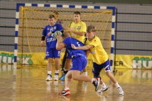 Świętokrzyskie Junior Cup 2014 - mecz o III miejsce w kategorii 16 lat Vive Targi Kielce - Wisła Płock / Kamil Król / Radio Kielce