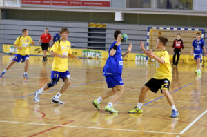 Świętokrzyskie Junior Cup 2014 - mecz o III miejsce w kategorii 16 lat Vive Targi Kielce - Wisła Płock / Kamil Król / Radio Kielce