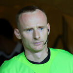 7. kolejka T-Mobile Ekstraklasy: Korona Kielce - Jagiellonia Białystok. Sędzia główny meczu Marcin Borski z Warszawy / Krzysztof Żołądek / Radio Kielce