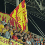7. kolejka T-Mobile Ekstraklasy: Korona Kielce - Jagiellonia Białystok. Kieleccy kibice / Krzysztof Żołądek / Radio Kielce