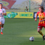 3. kolejka T-Mobile Ekstraklasy: Korona Kielce - Pogoń Szczecin. Za chwilę Jacek Kiełb zdobędzie pierwszego gola dla Korony / Kamil Król / Radio Kielce