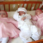 Ola, Ada i Marcel – potrójne szczęście Pauliny i Adriana Sidorów z Krasnej w gminie Stąporków / arch. prywatne