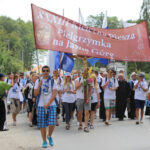 Piesza pielgrzymka kielecka wkroczyła do Kielc / Kamil Król / Radio Kielce