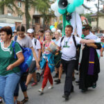 Piesza pielgrzymka kielecka wkroczyła do Kielc / Kamil Król / Radio Kielce