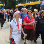 Piesza pielgrzymka kielecka wkroczyła do Kielc / Kamil Król / Radio Kielce