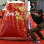 Pierwsze Halowe Mistrzostwa Polski w Paintballu w Targach Kielce / Kamil Król / Radio Kielce