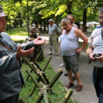 Ogólnopolski Zjazd Rodzin i Przyjaciół Legionów w Kielcach. W parku W parku odbywały się warsztaty / Kamil Król / Radio Kielce
