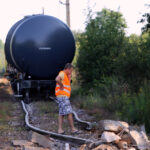 Wykolejenie pociągu towarowego w Obicach, w gminie Morawica / Kamil Król / Radio Kielce