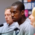 Konferencja Prasowa Korona Kielce - Olivier Kapo / Stanisław Blinstrub / Radio Kielce