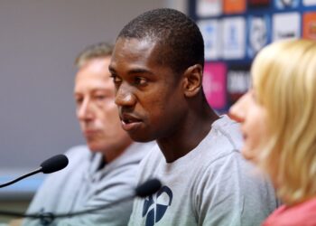 Konferencja Prasowa Korona Kielce - Olivier Kapo / Stanisław Blinstrub / Radio Kielce