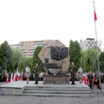 70 rocznica wybuchu Powstania Warszawskiego. Uroczystości na skwerze Szarych Szeregów. / Wojciech Habdas / Radio Kielce