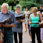 70 rocznica wybuchu Powstania Warszawskiego. Pieśniobranie. / Wojciech Habdas / Radio Kielce