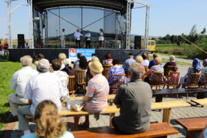 II Festiwal Zupy Rybnej „Złota Rybka” w Wilkowie / Wojciech Habdas / Radio Kielce