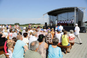 II Festiwal Zupy Rybnej „Złota Rybka” w Wilkowie / Wojciech Habdas / Radio Kielce