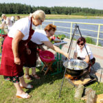 II Festiwal Zupy Rybnej „Złota Rybka” w Wilkowie / Wojciech Habdas / Radio Kielce