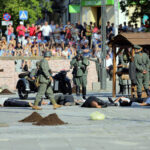 „Gloria Victis – Godni Pamięci”, Powstańcza rekonstrukcja na pl. Wolności / Wojciech Habdas / Radio Kielce