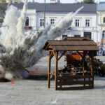 „Gloria Victis – Godni Pamięci”, Powstańcza rekonstrukcja na pl. Wolności / Wojciech Habdas / Radio Kielce