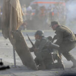 „Gloria Victis – Godni Pamięci”, Powstańcza rekonstrukcja na pl. Wolności / Wojciech Habdas / Radio Kielce