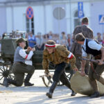 „Gloria Victis – Godni Pamięci”, Powstańcza rekonstrukcja na pl. Wolności / Wojciech Habdas / Radio Kielce