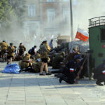 „Gloria Victis – Godni Pamięci”, Powstańcza rekonstrukcja na pl. Wolności / Wojciech Habdas / Radio Kielce