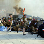 „Gloria Victis – Godni Pamięci”, Powstańcza rekonstrukcja na pl. Wolności / Wojciech Habdas / Radio Kielce