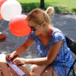 Świętokrzyskie na fali - Suchedniów. Powstają kolejne ogniwa wolności. / Wojciech Habdas / Radio Kielce